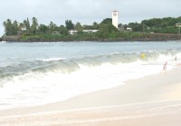 Shore break à Waimea beach