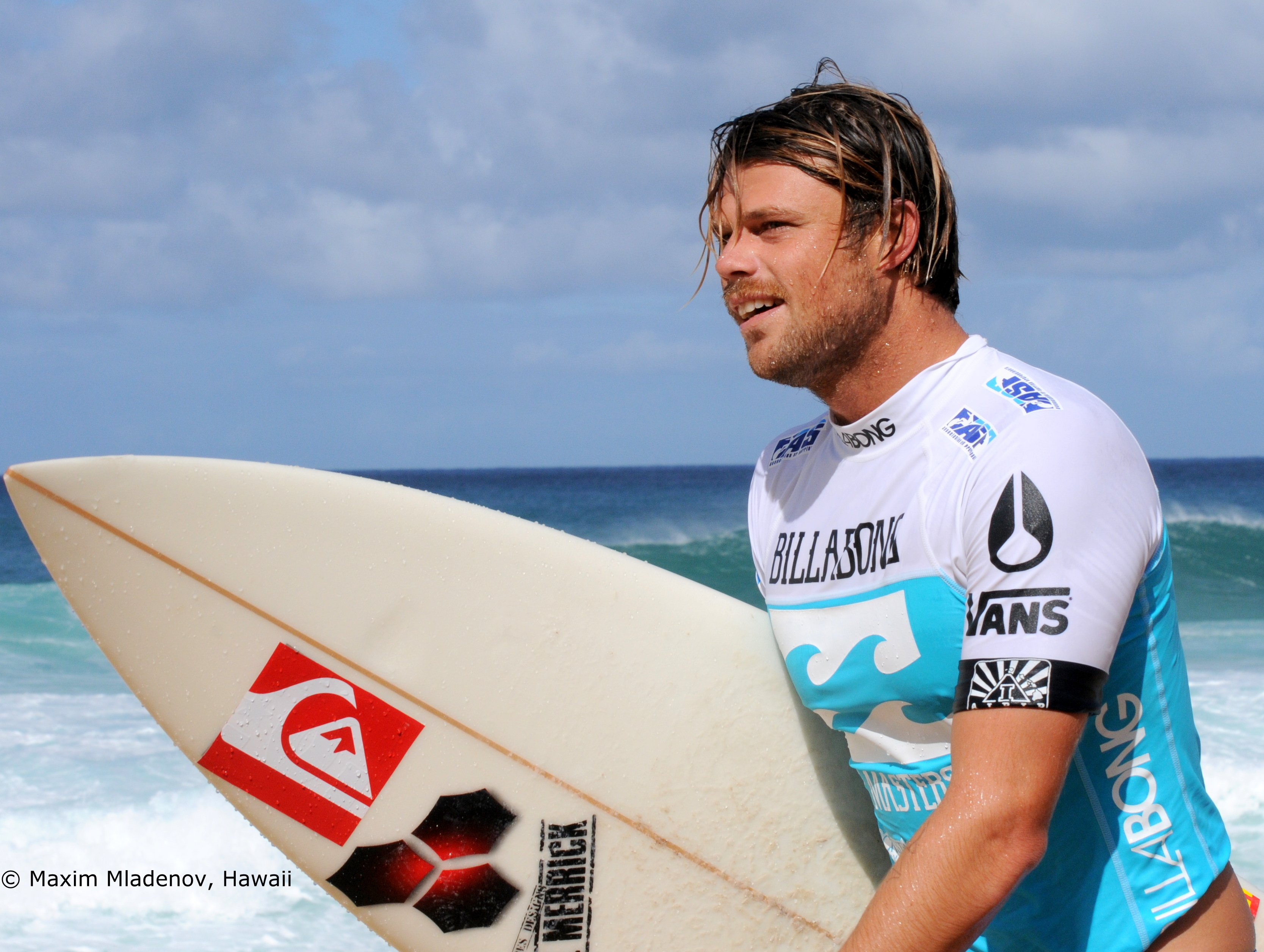 Dane Reynolds fait son dernier contest sur le World Champion Tour, Bravo, on a aimé ton surf Dane © Maxim Mladenov, Hawaii
