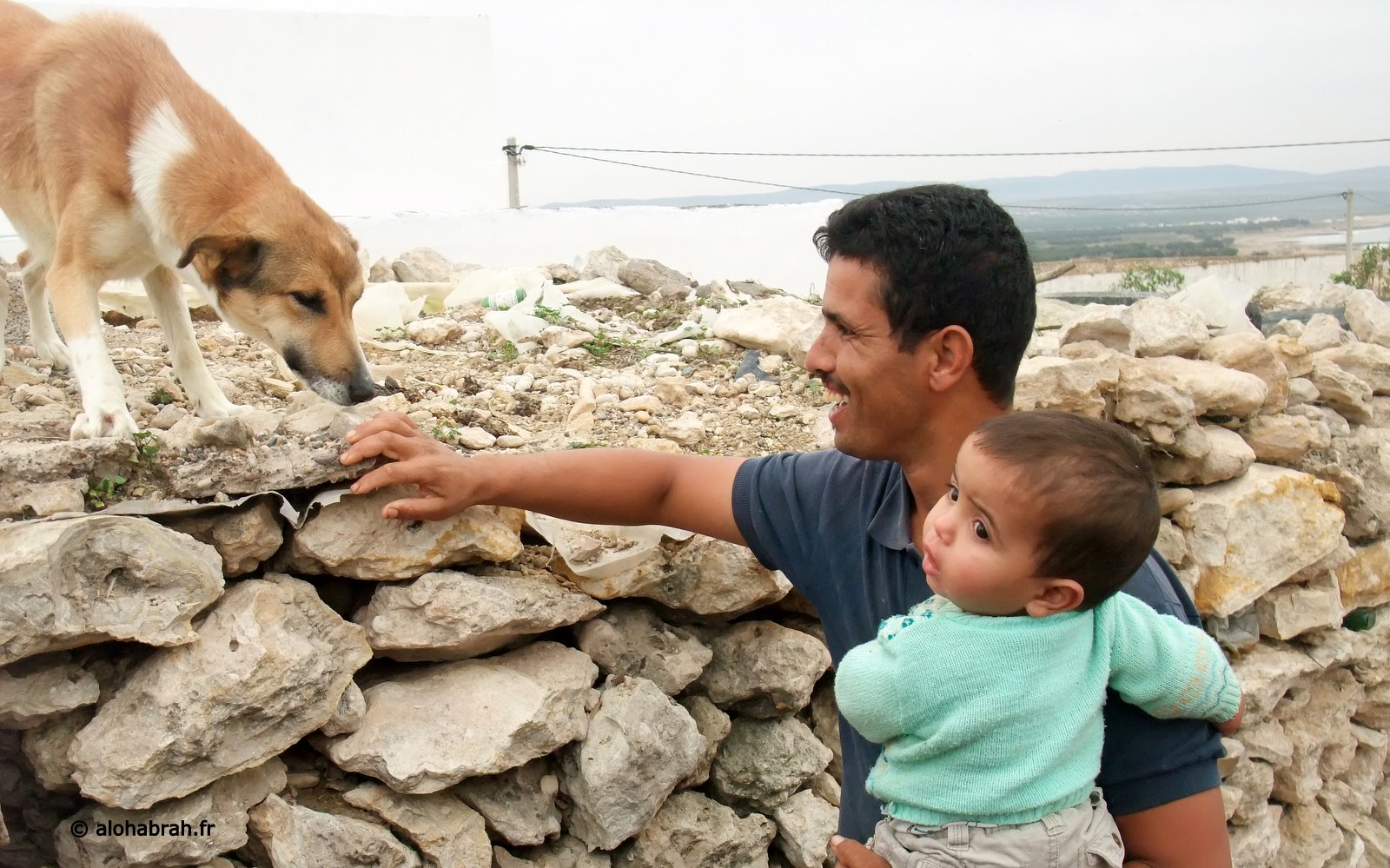 Amid, le propriétaire du chien de garde de la Médina © alohabrah.fr