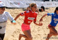 La première course est lancée avec Kassia Meador et Courtney Conlogue -SGP2012 © Maxim Mladenov - alohabrah.fr