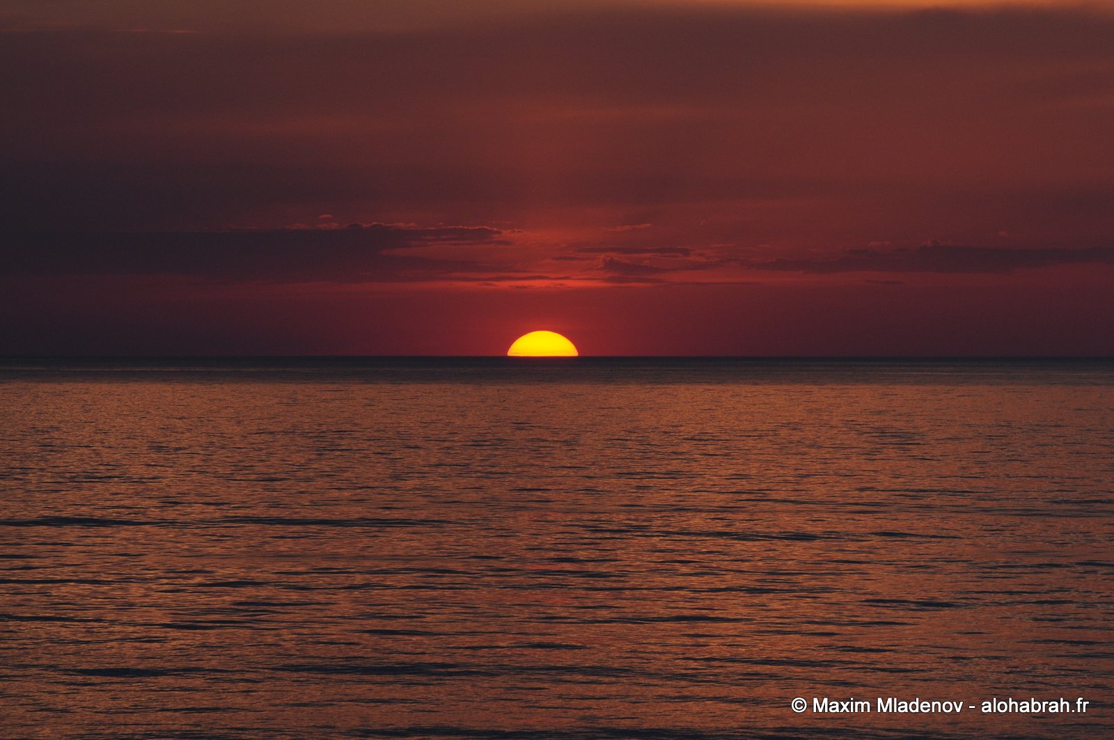 Sunset du SGP2012 © Maxim Mladenov - alohabrah.fr