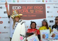 Justine Dupont victorieuse @EDP Surf Pro Carcavelos 2012 © Xavier Desmet - alohabrah.fr